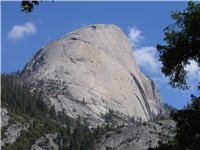 Half Dome from the southwest